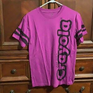 Purple Crayola Crayon Costume Tshirt Spirit Halloween Adult Small